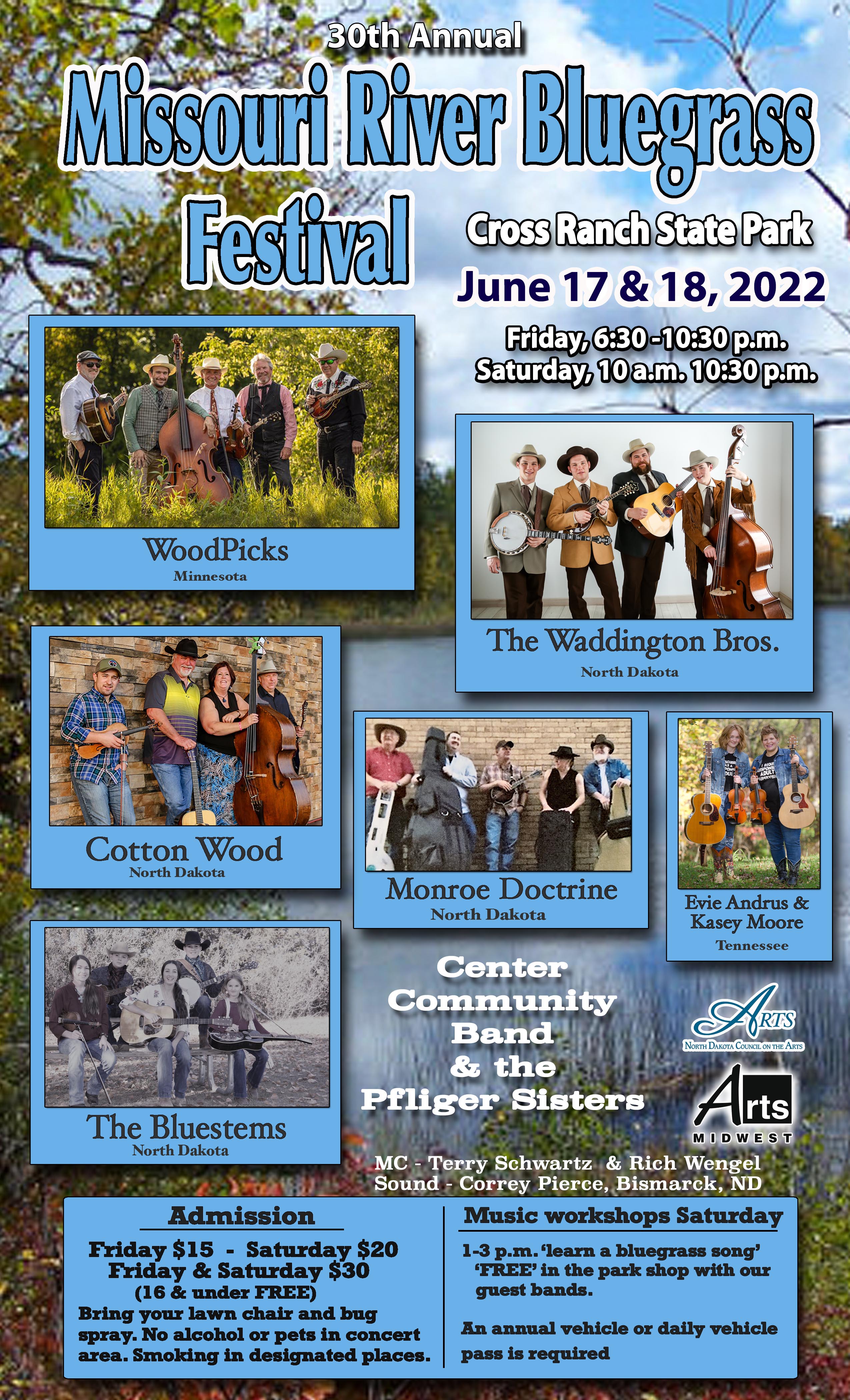 30th Annual Missouri River Bluegrass Festival Bluegrass Association